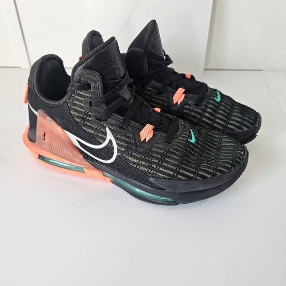 Nike Other - Nike LeBron Witness 6 Black Sequoia Silver CZ4052-001 Mens Basketball Shoes 7.5